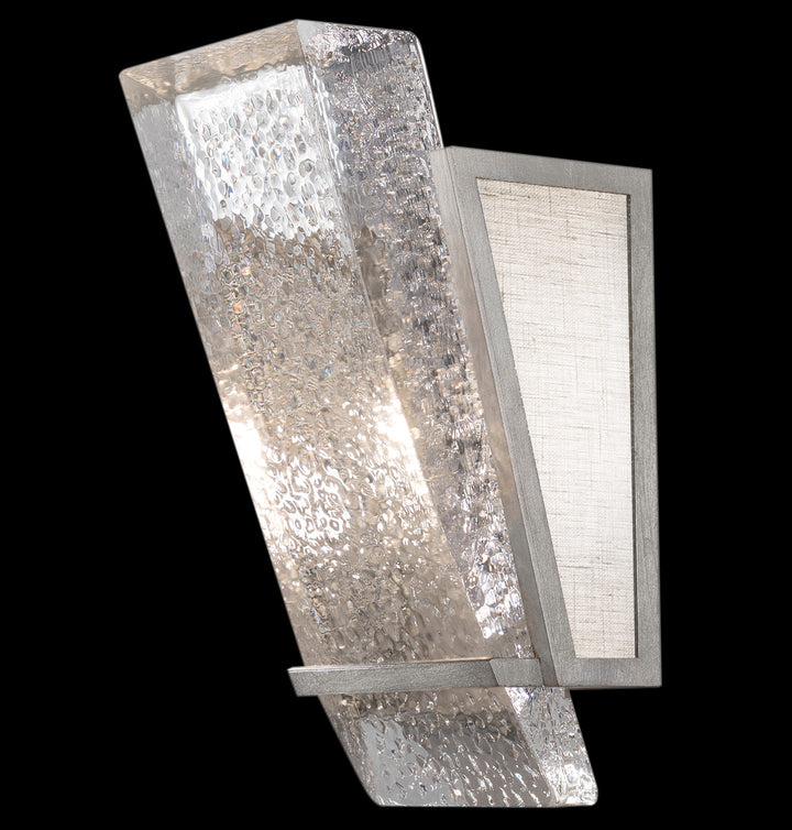 Fine Art Crownstone 890750-11ST Wall Light - Silver