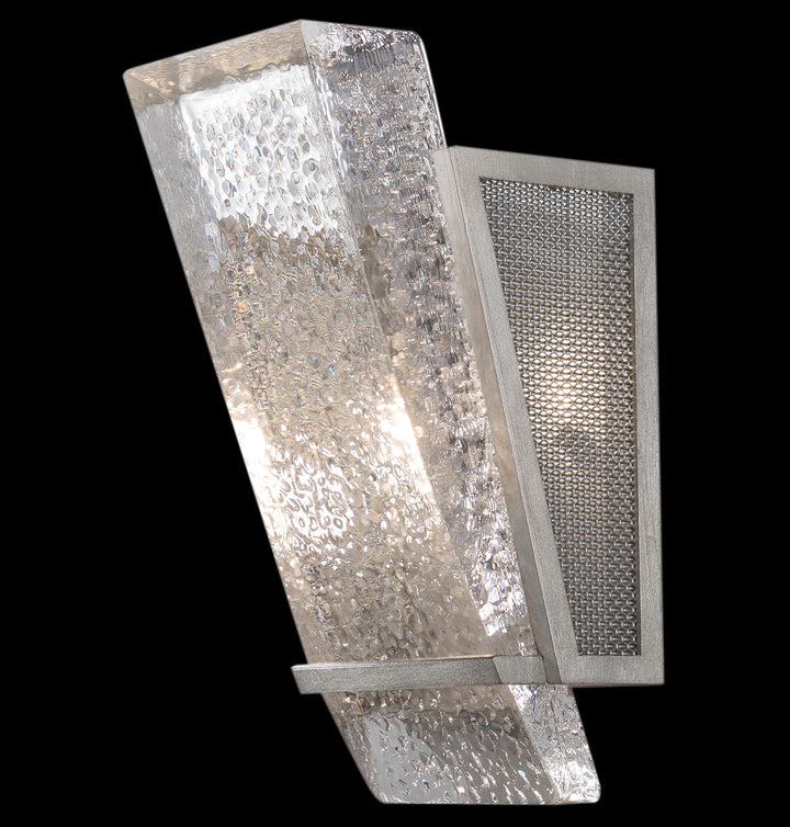 Fine Art Crownstone 890750-12ST Wall Light - Silver
