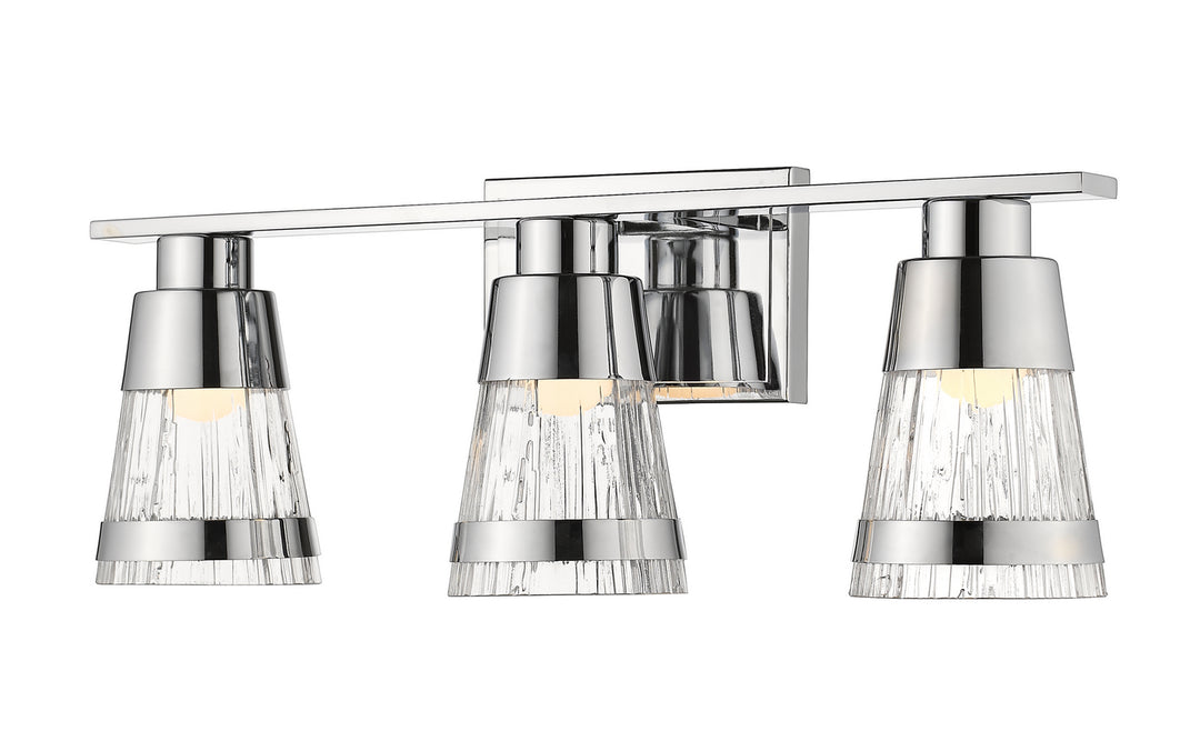 Z-lite  1923-3V-CH-LED Bath Vanity Light