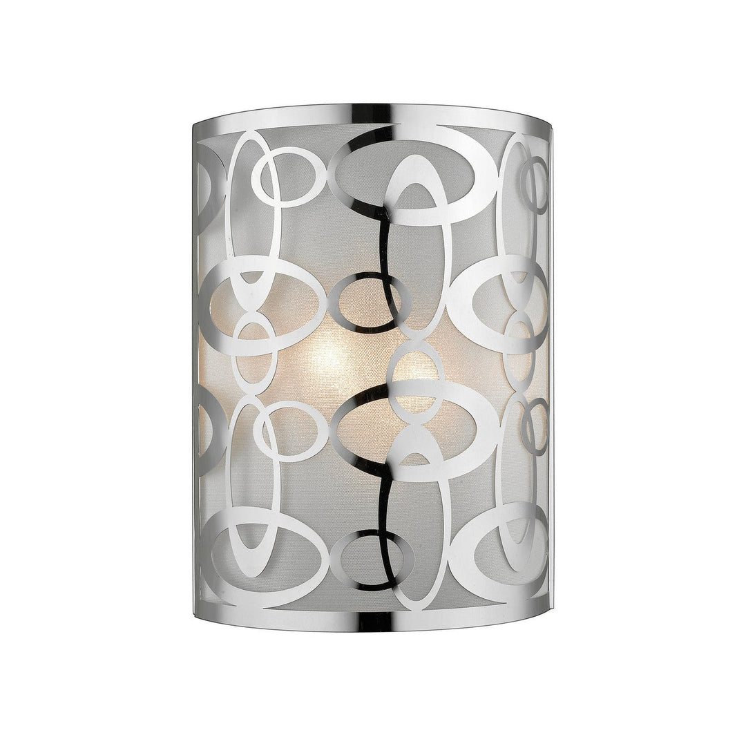 Z-Lite Opal 195-2S-CH Wall Sconce Light - Chrome