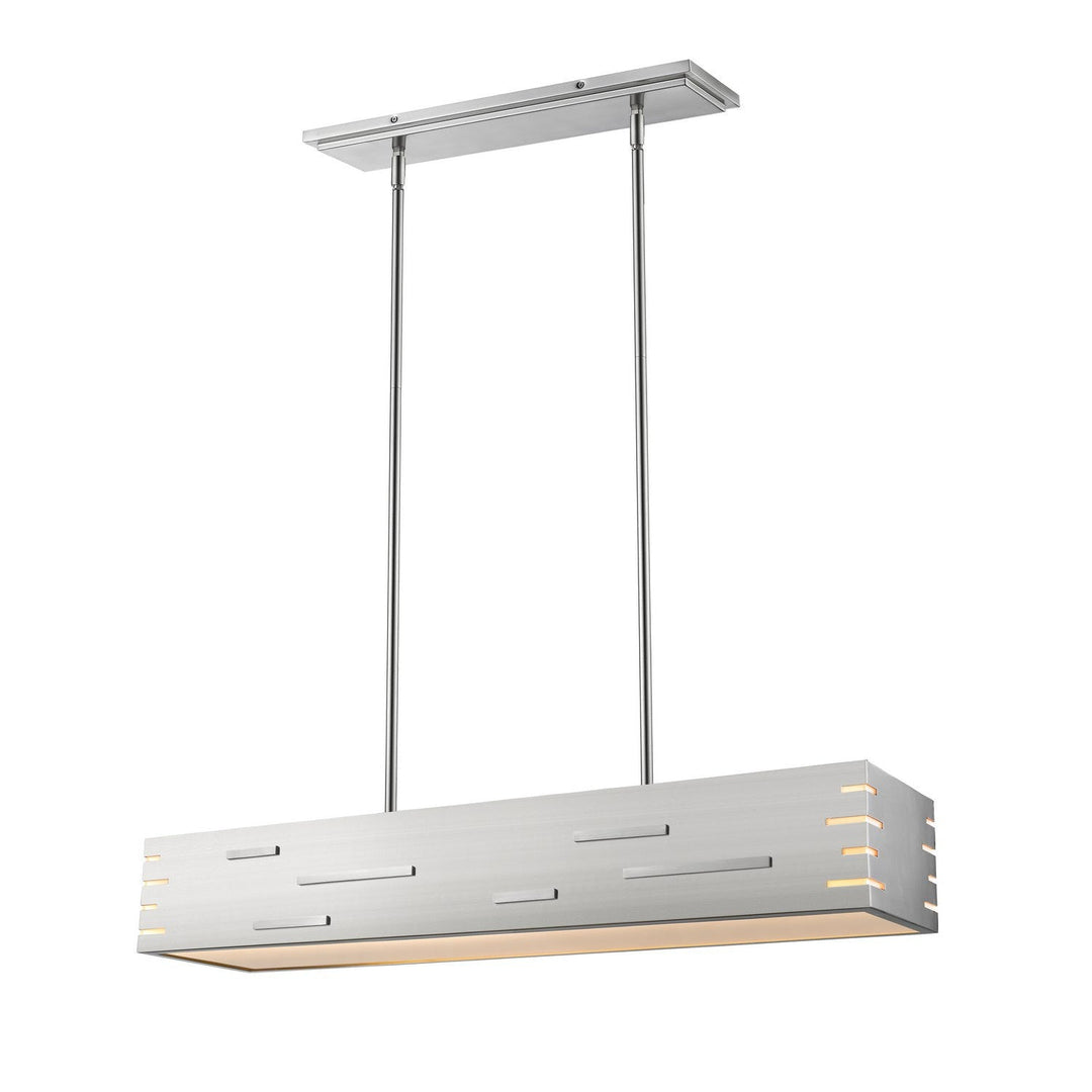 Z-Lite Loek 332-34BN-LED Pendant Light - Brushed Nickel