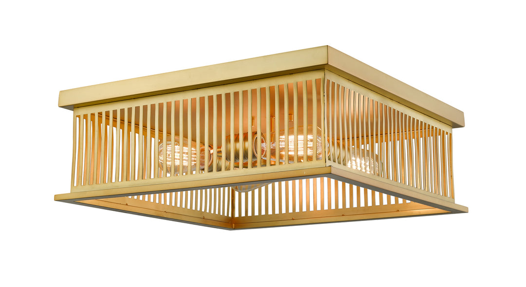 Z-Lite Camellia 333F4BR Ceiling Light - Brass