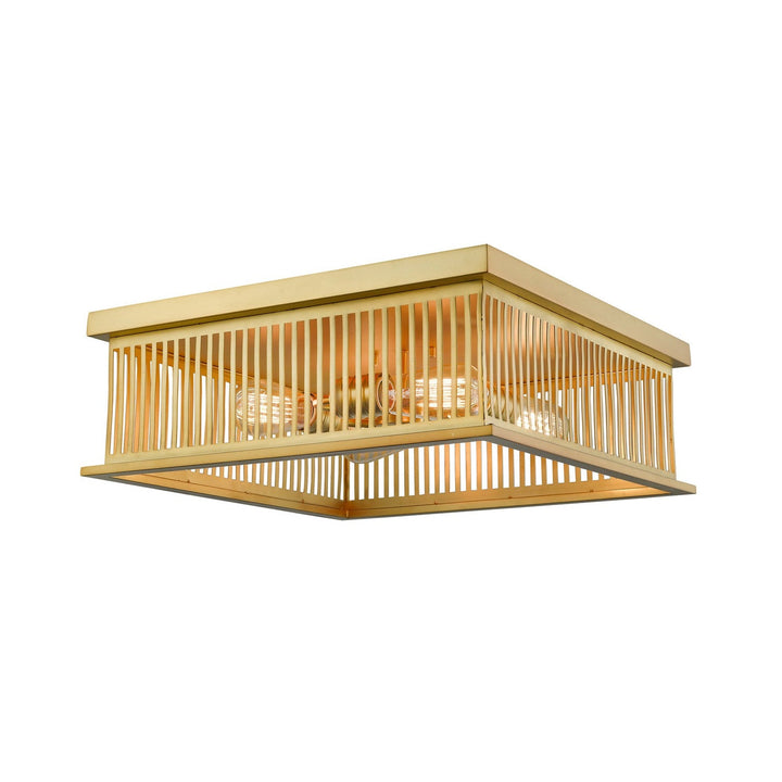 Z-Lite Camellia 333F4BR Ceiling Light - Brass