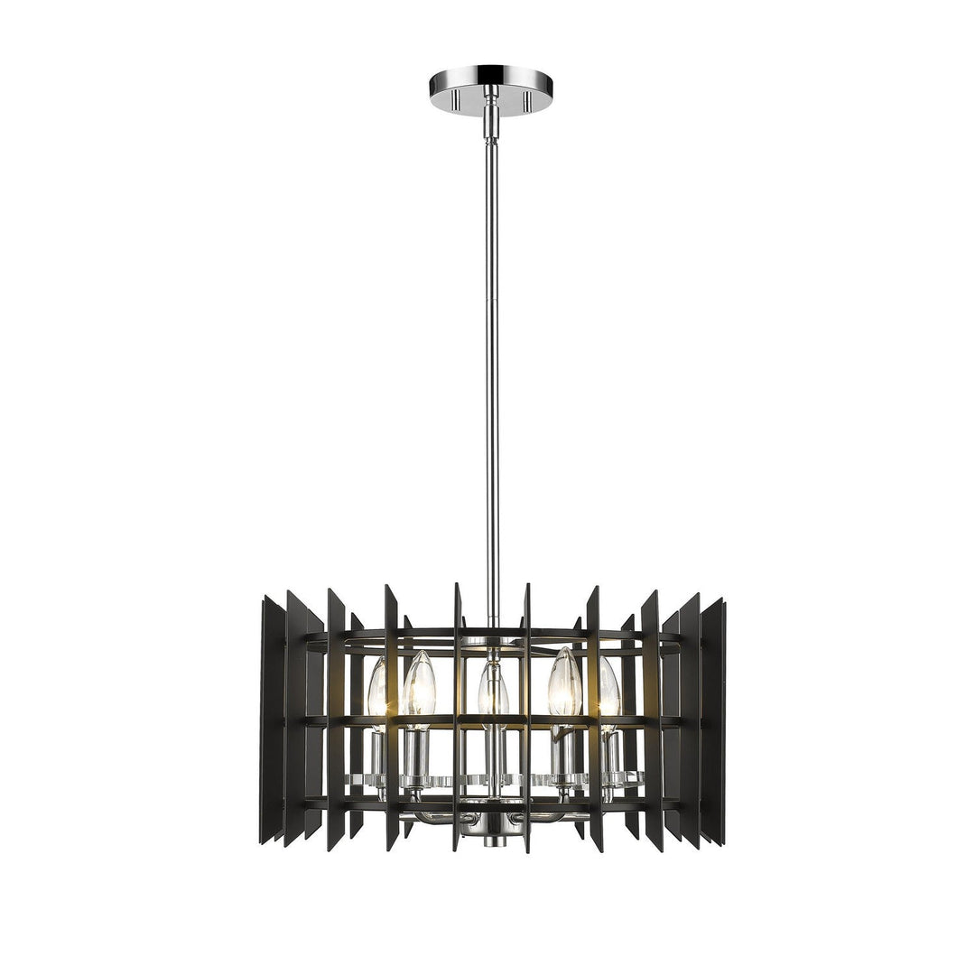 Z-Lite Haake 338-18MB+CH Pendant Light - Chrome