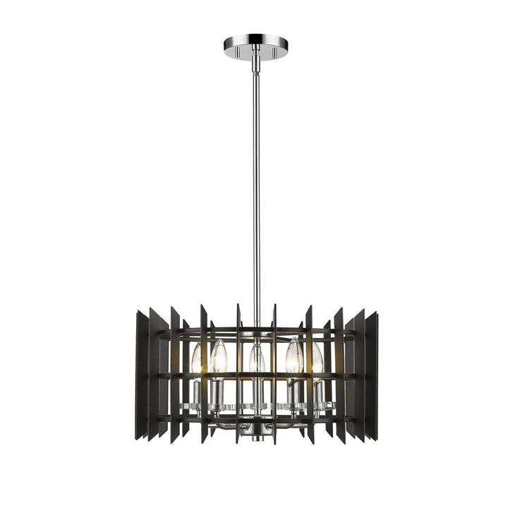 Z-Lite Haake 338-18MB+CH Pendant Light - Chrome