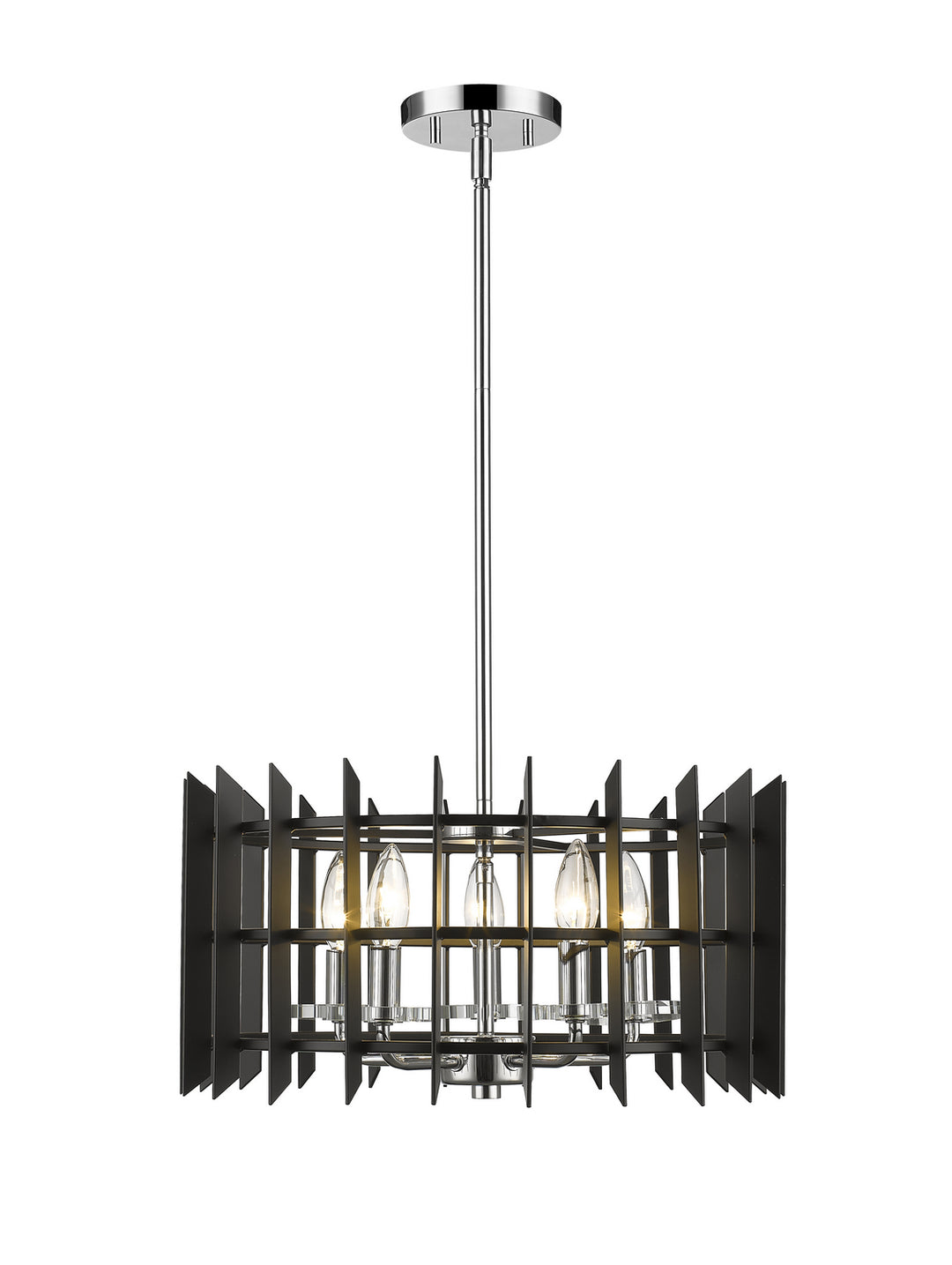 Z-Lite Haake 338-18MB+CH Pendant Light - Chrome