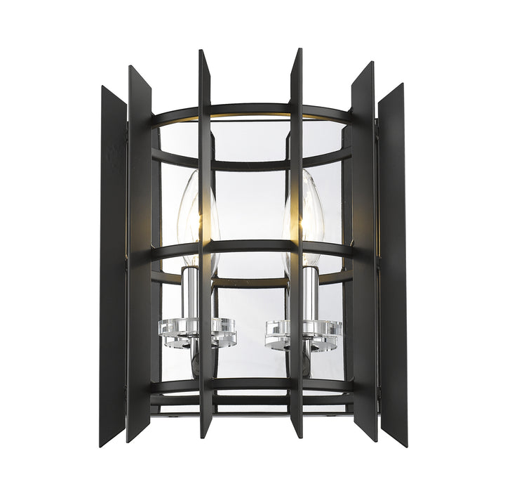 Z-lite  338-2S-MB+CH Wall Light -