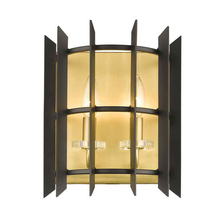 Z-lite  338-2S-MB+SBR Wall Light -