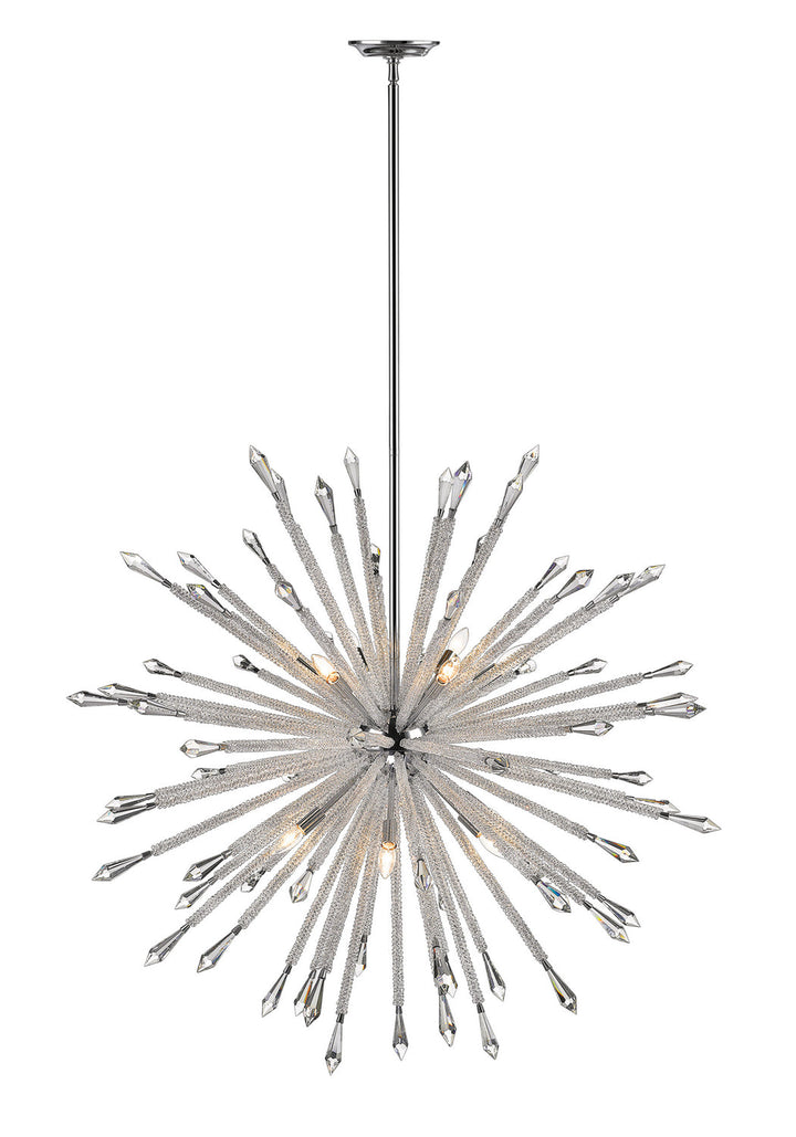 Z-Lite Soleia 4002-12 Chandelier Light - Chrome