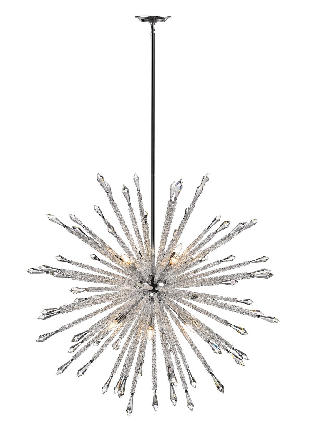 Z-Lite Soleia 4002-12 Chandelier Light - Chrome