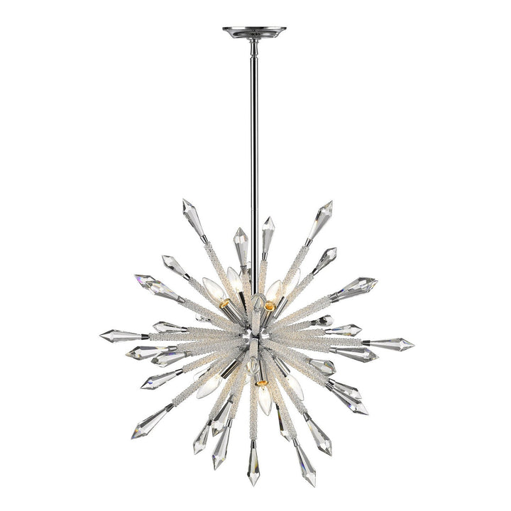 Z-Lite Soleia 4002-8 Chandelier Light - Chrome