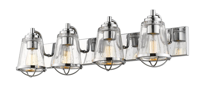 Z-Lite Mariner 444-4V-CH Bath Vanity Light 32 in. wide - Chrome