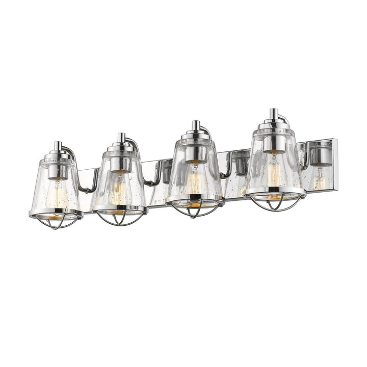 Z-Lite Mariner 444-4V-CH Bath Vanity Light 32 in. wide - Chrome