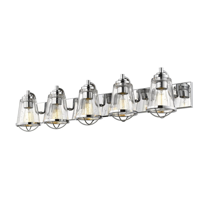 Z-Lite Mariner 444-5V-CH Bath Vanity Light 40 in. wide - Chrome