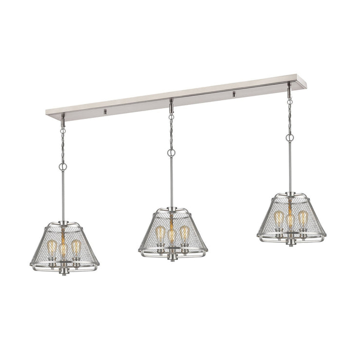 Z-Lite Iuka 451-16-3BN Pendant Light - Brushed Nickel