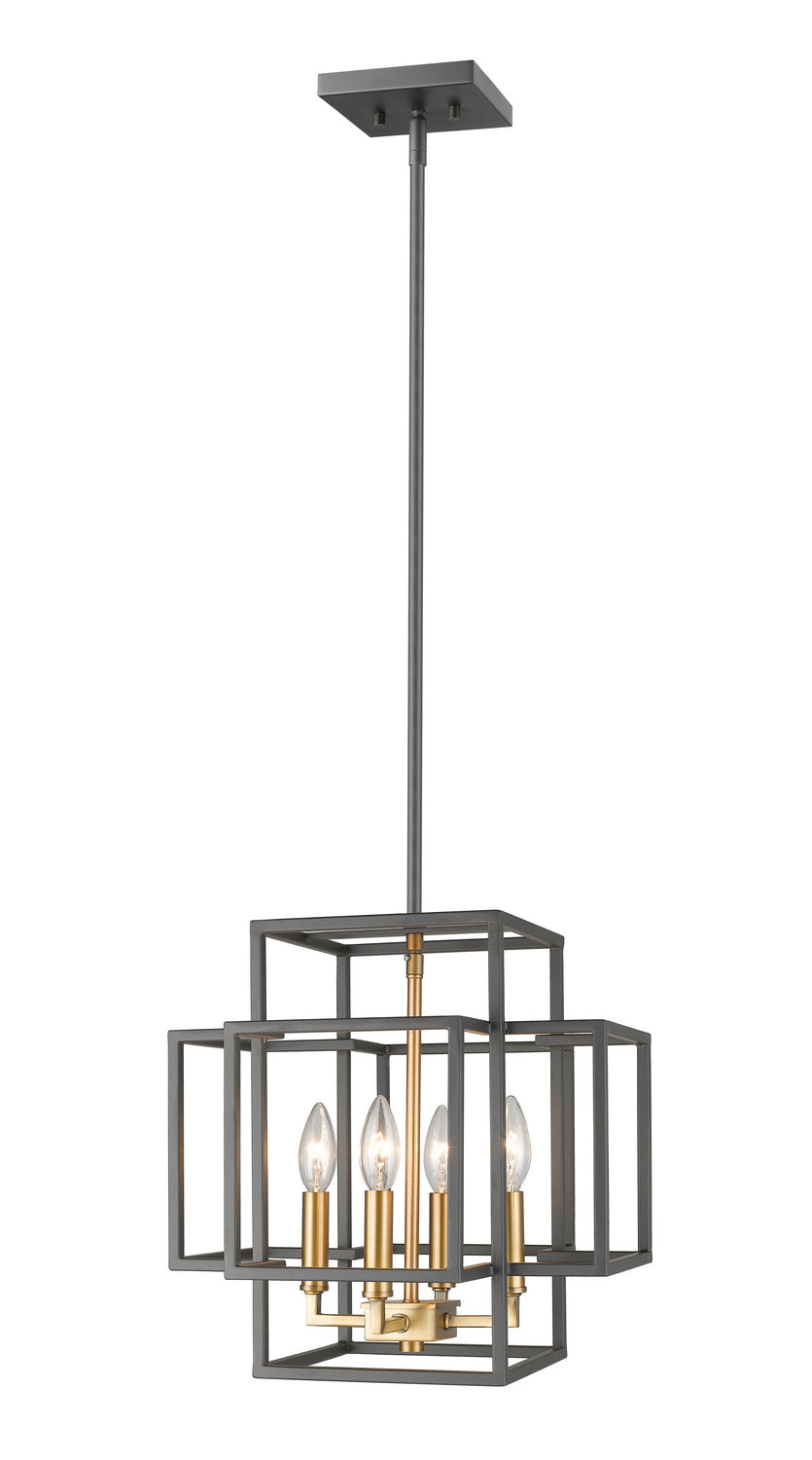 Z-Lite Titania 454-14BRZ-OBR Pendant Light - Bronze / Olde Brass