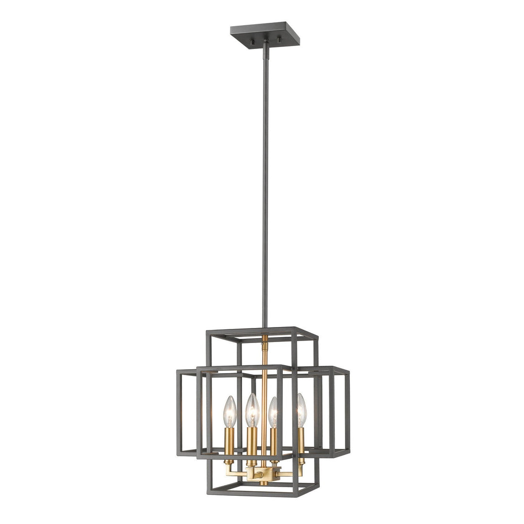 Z-Lite Titania 454-14BRZ-OBR Pendant Light - Bronze / Olde Brass