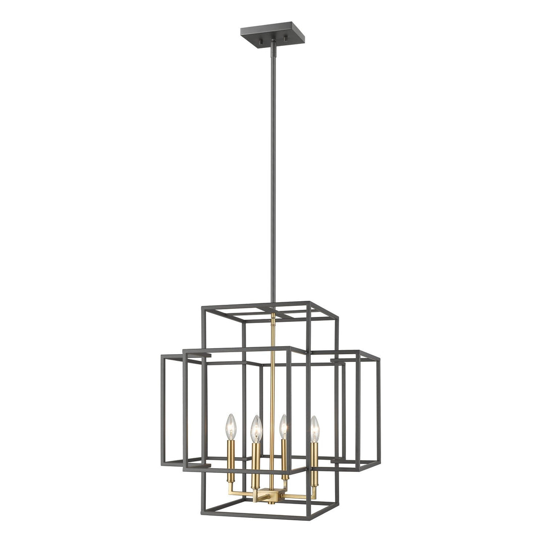Z-Lite Titania 454-22BRZ-OBR Pendant Light - Bronze / Olde Brass