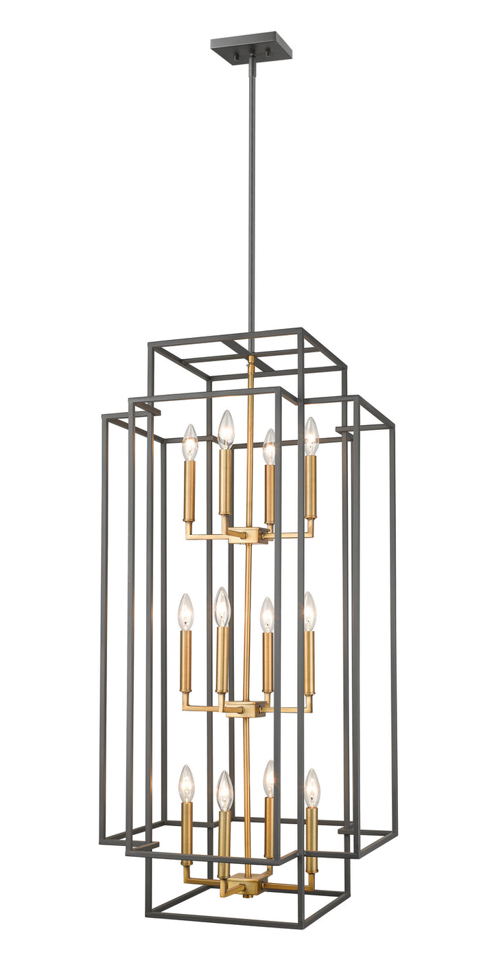 Z-Lite Titania 454-42BRZ-OBR Pendant Light - Bronze / Olde Brass