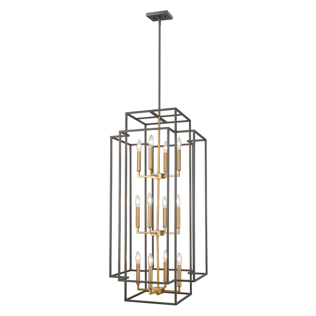 Z-Lite Titania 454-42BRZ-OBR Pendant Light - Bronze / Olde Brass