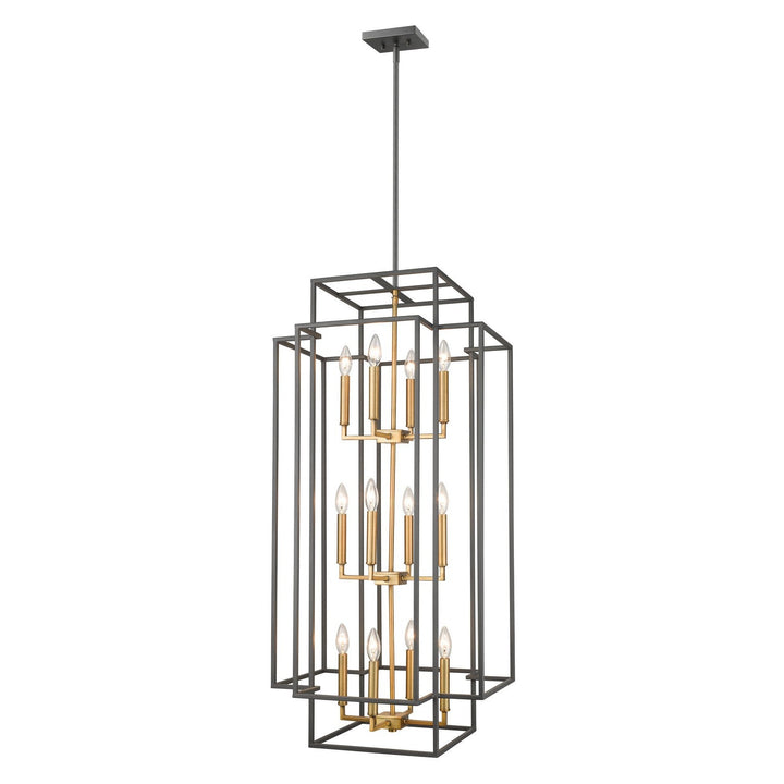 Z-Lite Titania 454-42BRZ-OBR Pendant Light - Bronze / Olde Brass
