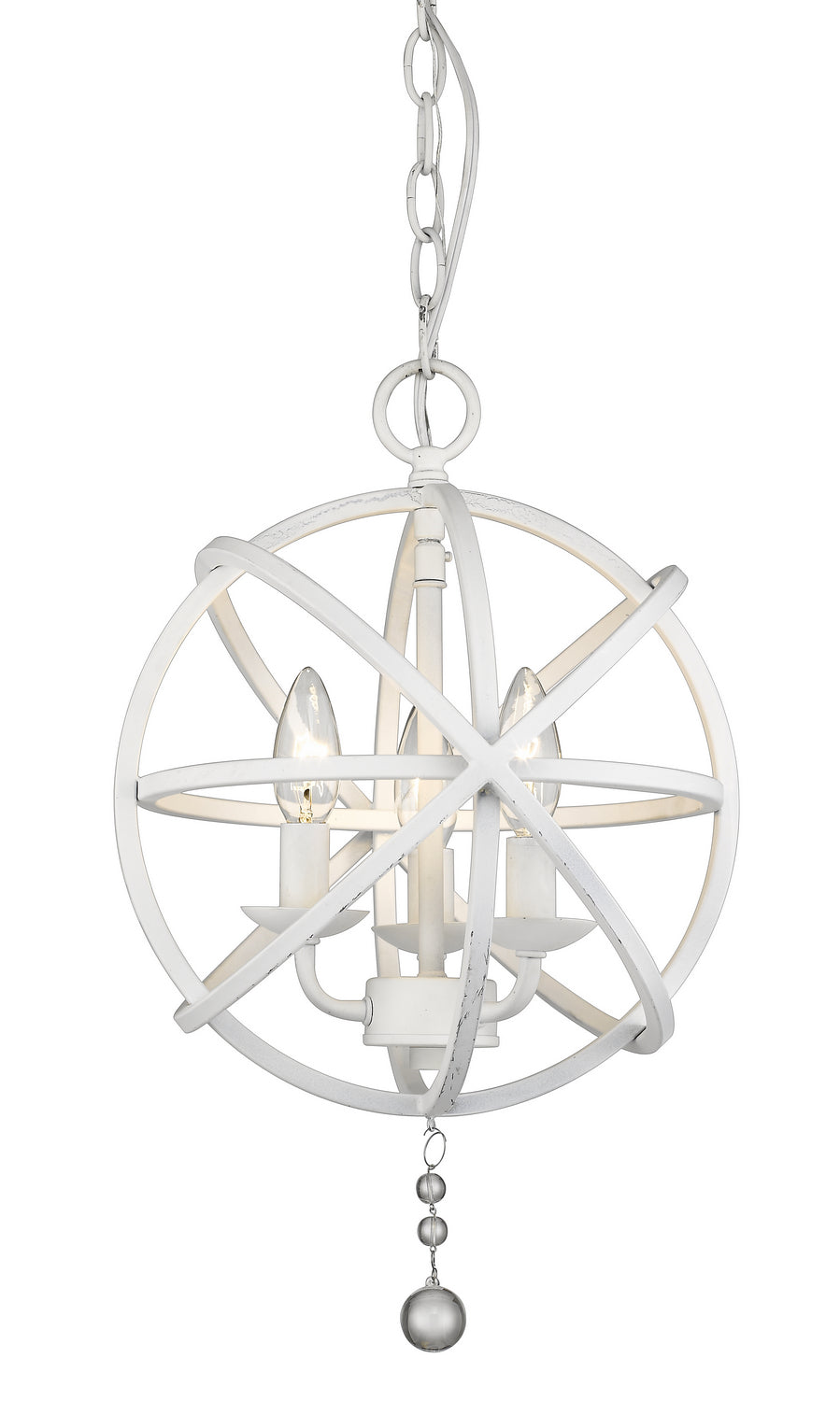 Z-Lite Tull 458-12MW Chandelier Light - Matte White