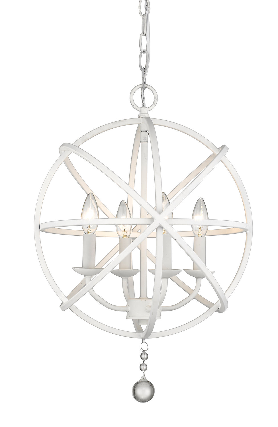 Z-Lite Tull 458-16MW Chandelier Light - Matte White