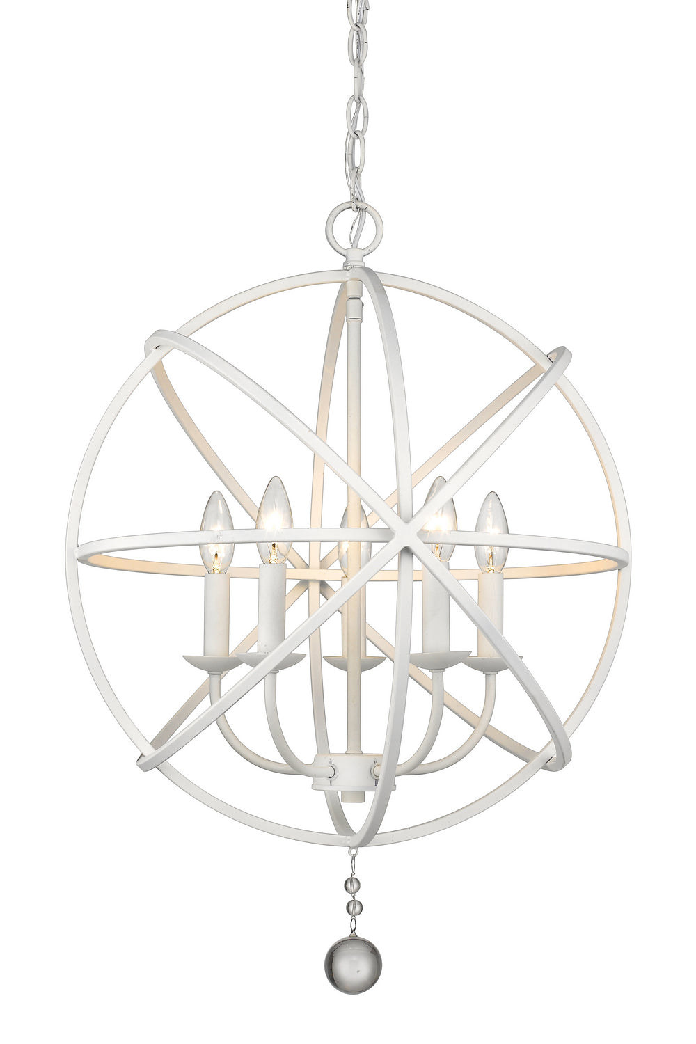 Z-Lite Tull 458-20MW Chandelier Light - Matte White