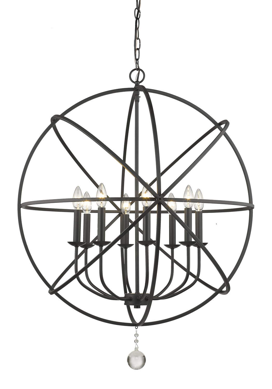 Z-Lite Tull 458-30MB Chandelier Light - Matte Black