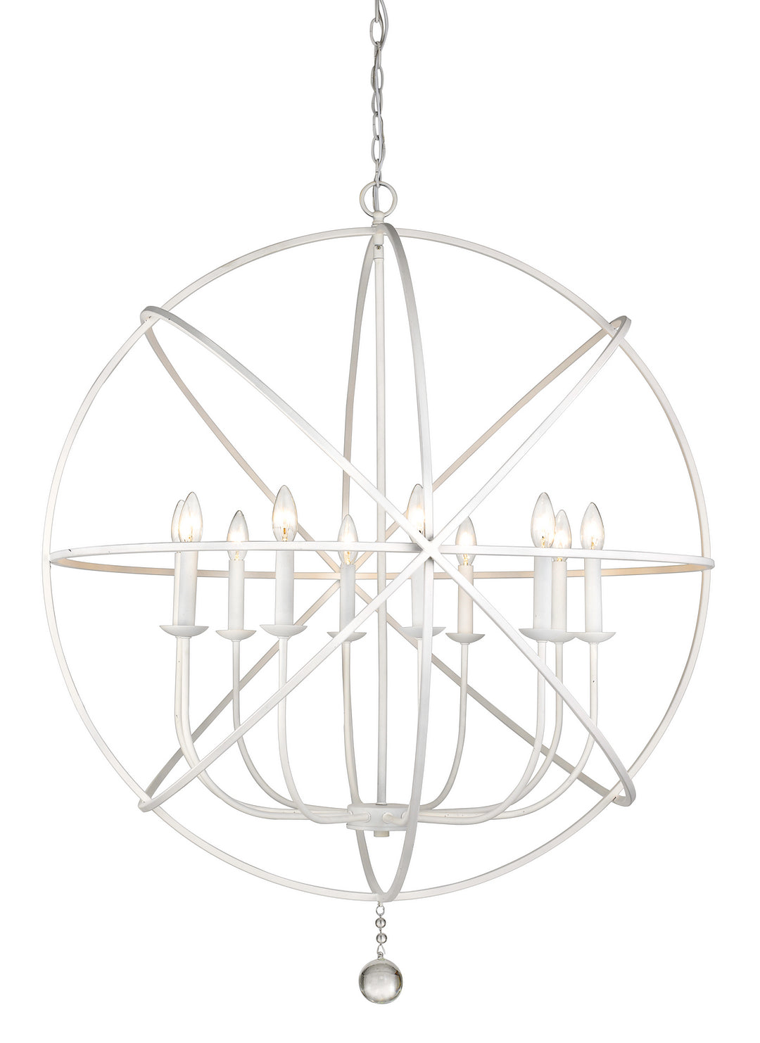 Z-Lite Tull 458-36MW Chandelier Light - Matte White