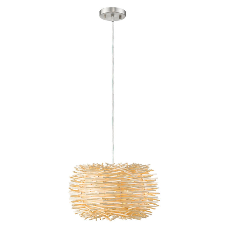 Z-Lite Sora 459-16NAT Pendant Light - Brushed Nickel