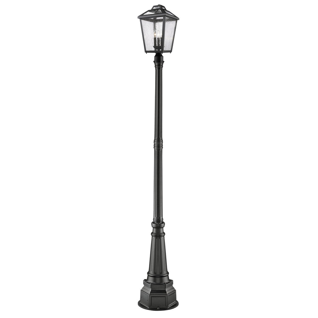 Z-Lite Lighting 539PHBR-564P-BK  Bayland Outdoor Black