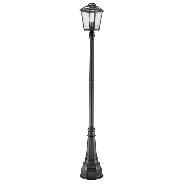 Z-Lite Lighting 539PHBR-564P-BK  Bayland Outdoor Black
