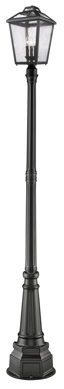 Z-Lite Lighting 539PHBR-564P-BK  Bayland Outdoor Black