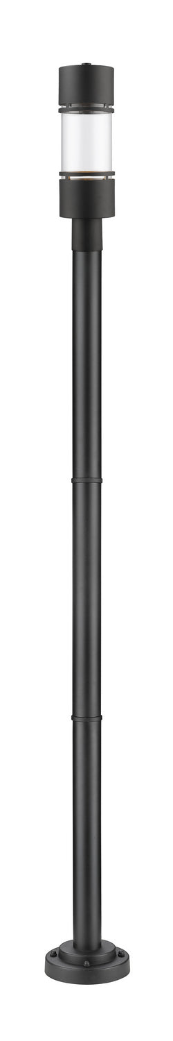 Z-Lite Lighting 553PHB-567P-BK-LED  Luminata Outdoor Black