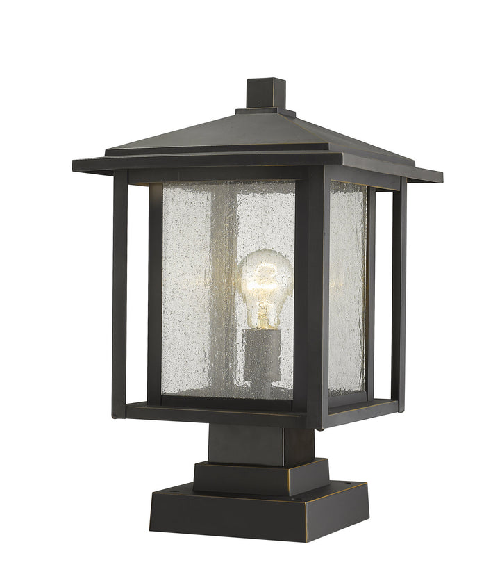 Z-Lite Lighting 554PHBS-SQPM-ORB  Aspen Outdoor Oil Rubbed Bronze