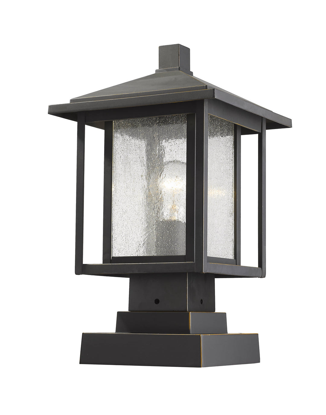 Z-Lite Lighting 554PHMS-SQPM-ORB  Aspen Outdoor Oil Rubbed Bronze