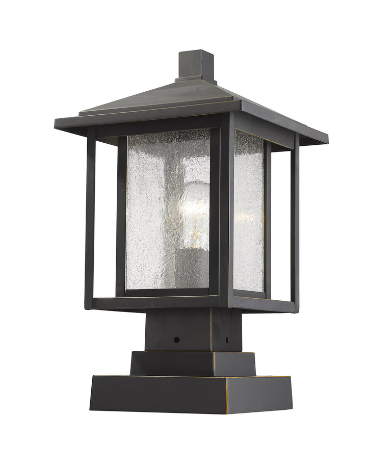 Z-Lite Lighting 554PHMS-SQPM-ORB  Aspen Outdoor Oil Rubbed Bronze