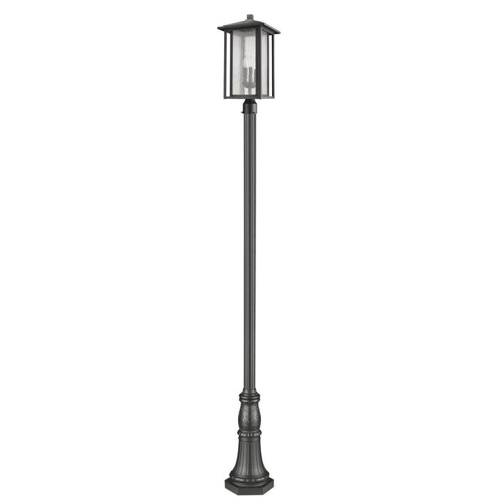 Z-Lite Lighting 554PHXLR-518P-BK  Aspen Outdoor Black