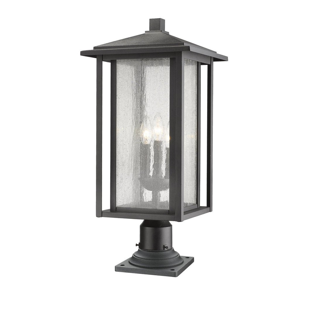 Z-Lite Lighting 554PHXLR-533PM-BK  Aspen Outdoor Black