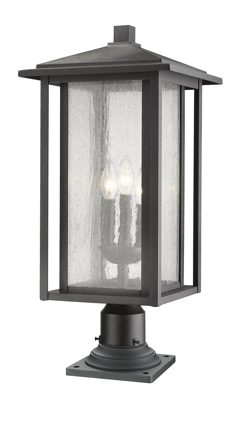 Z-Lite Lighting 554PHXLR-533PM-BK  Aspen Outdoor Black