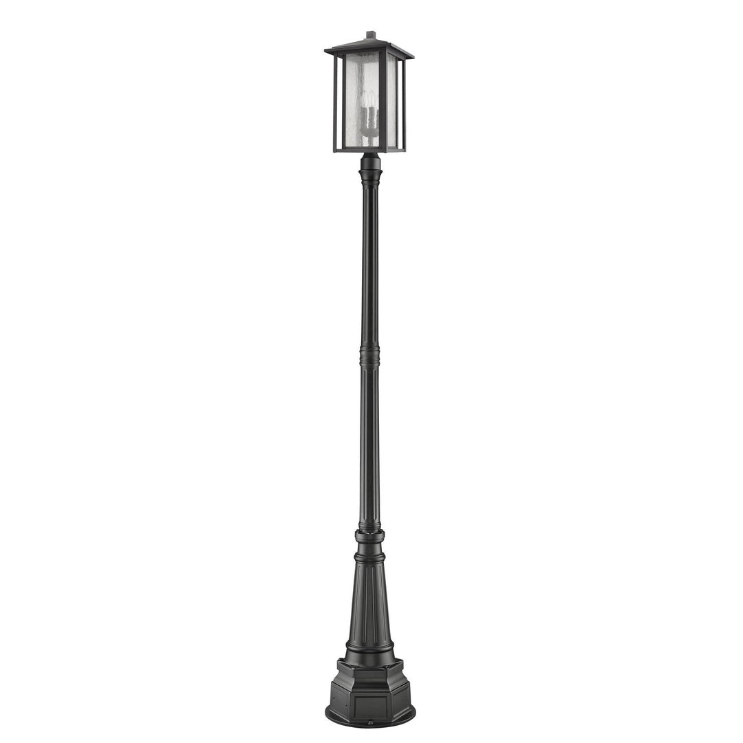 Z-Lite Lighting 554PHXLR-564P-BK  Aspen Outdoor Black