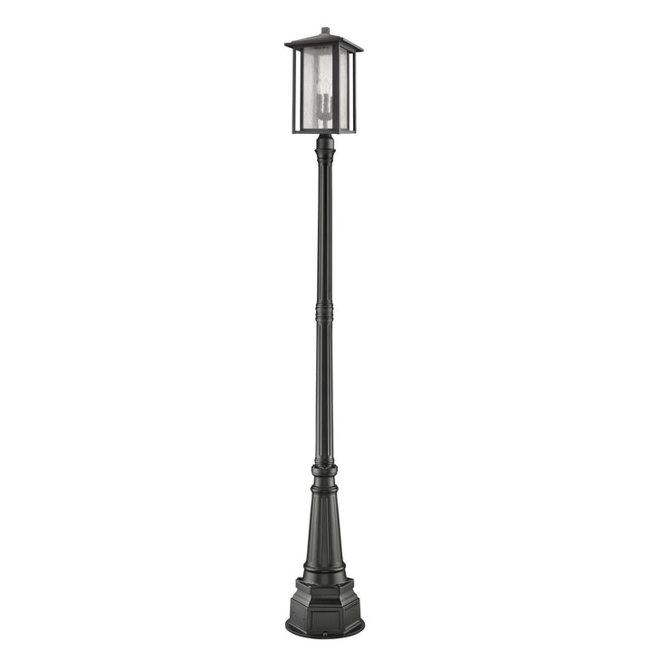 Z-Lite Lighting 554PHXLR-564P-BK  Aspen Outdoor Black