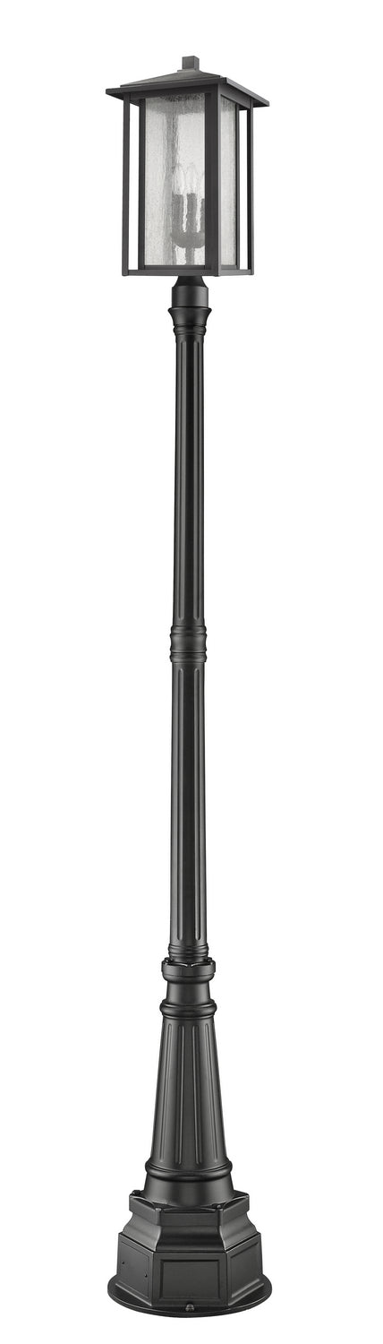 Z-Lite Lighting 554PHXLR-564P-BK  Aspen Outdoor Black