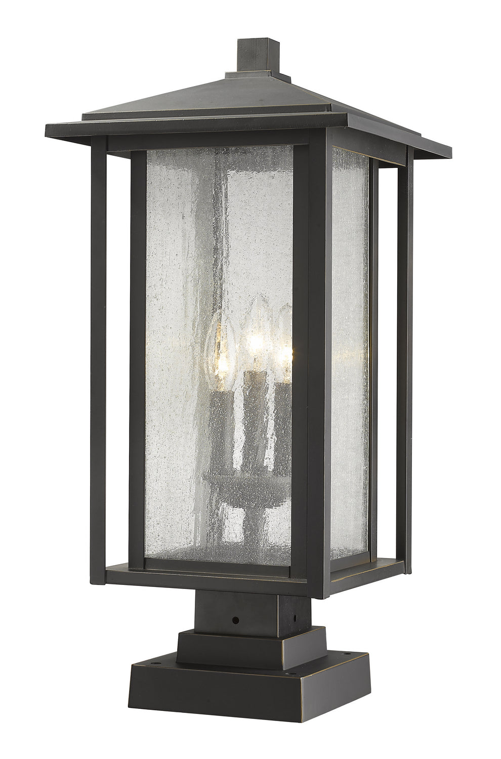 Z-Lite Lighting 554PHXLS-SQPM-ORB  Aspen Outdoor Oil Rubbed Bronze
