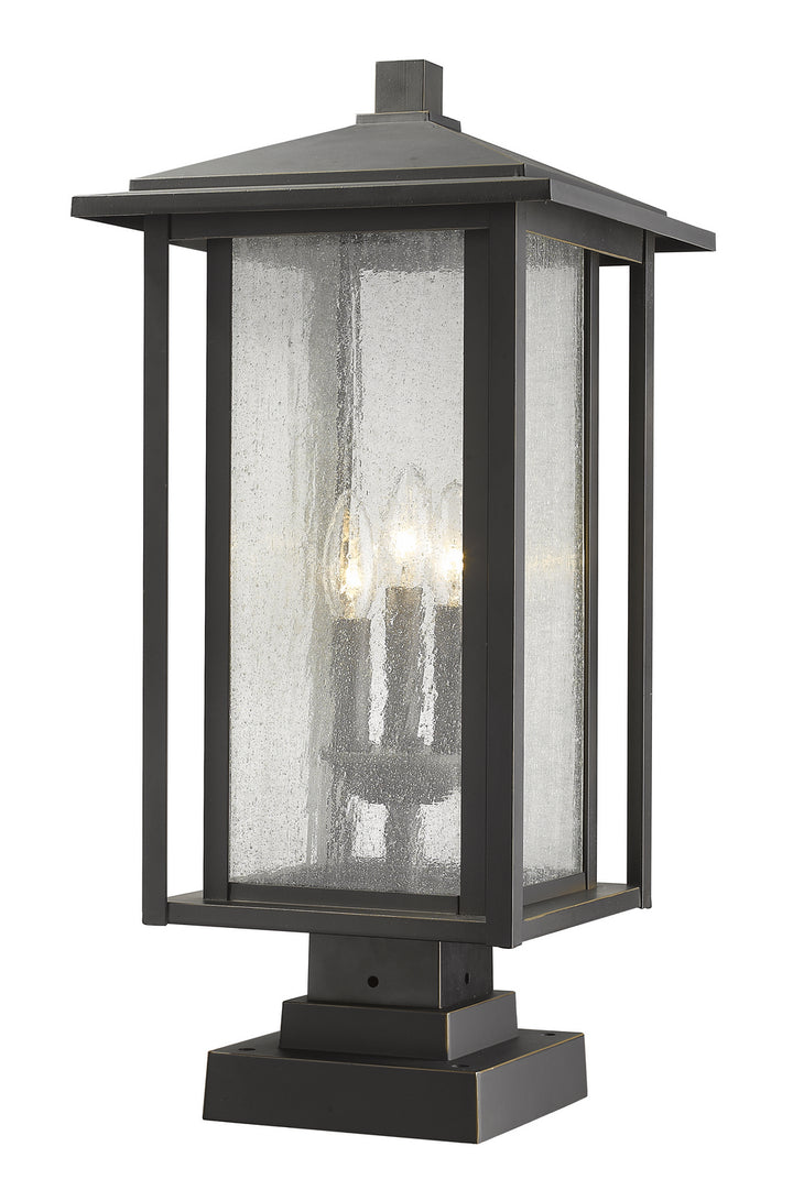 Z-Lite Lighting 554PHXLS-SQPM-ORB  Aspen Outdoor Oil Rubbed Bronze