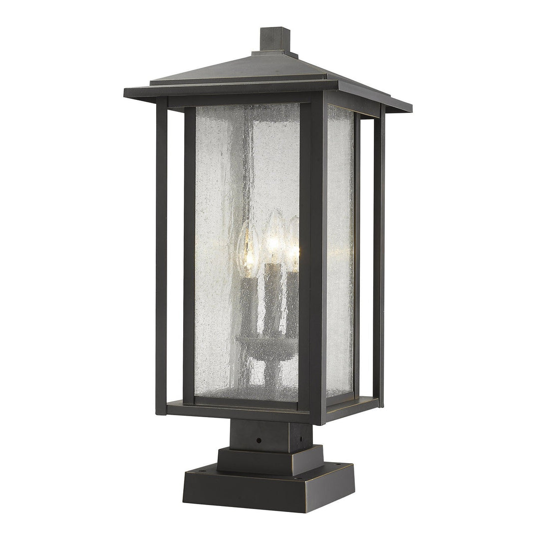 Z-Lite Lighting 554PHXLS-SQPM-ORB  Aspen Outdoor Oil Rubbed Bronze