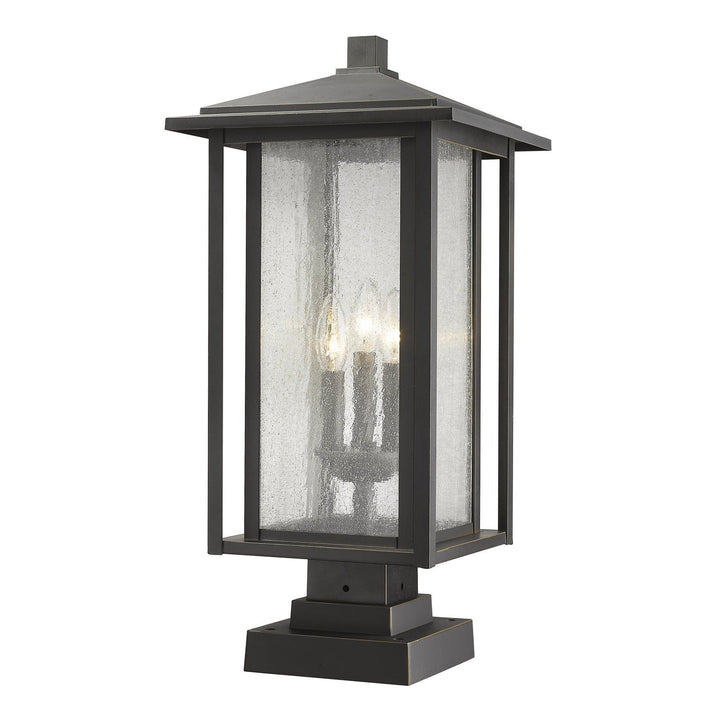 Z-Lite Lighting 554PHXLS-SQPM-ORB  Aspen Outdoor Oil Rubbed Bronze