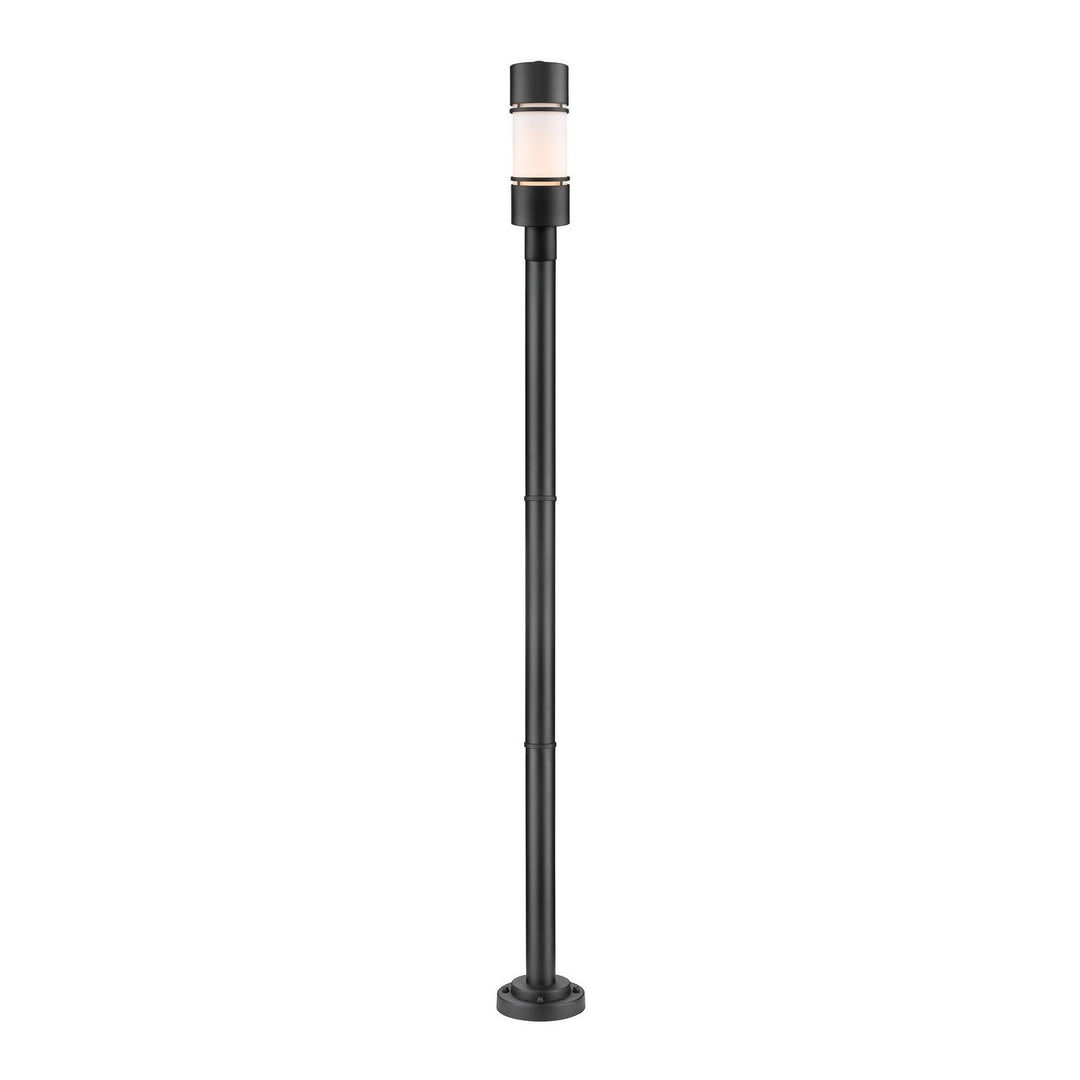 Z-Lite Lighting 560PHB-567P-BK-LED Modern Luminata Outdoor Black