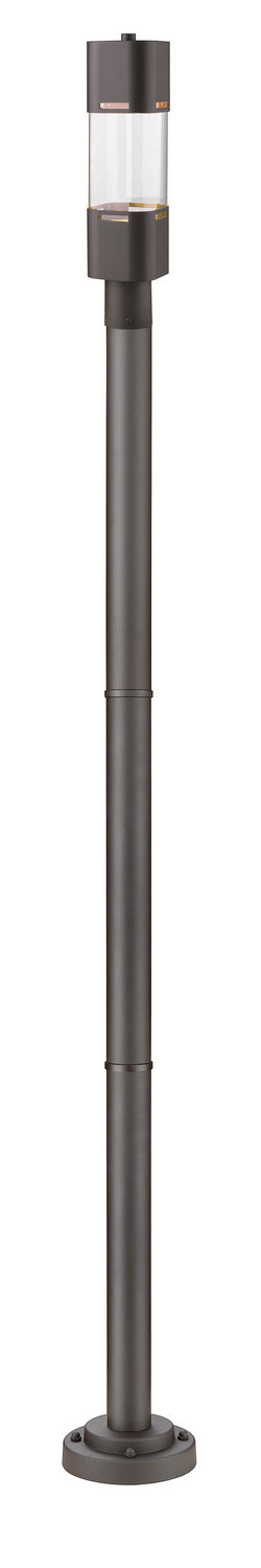 Z-Lite Lighting 562PHBR-567P-DBZ-LED Modern Lestat Outdoor Deep Bronze